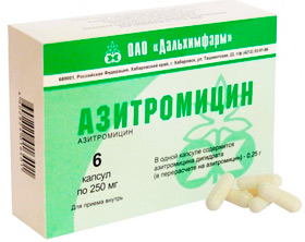 Аллергия при лечении ангины Азитромицином